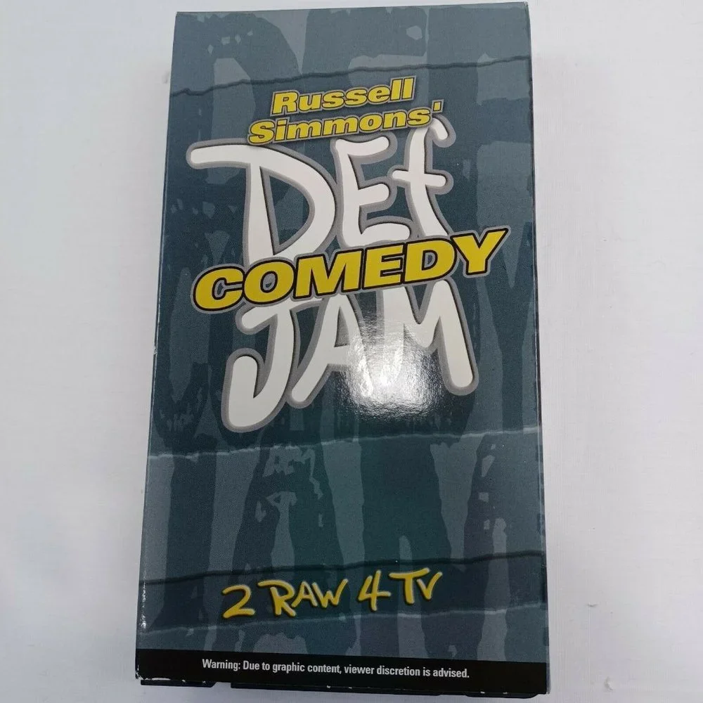 Russell Simmons Def Comedy Jam 2 Raw 4 TV VHS Tape